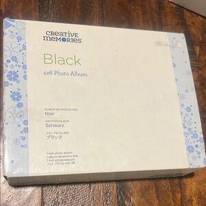 Creative Memories Black 4x6 Photo Album